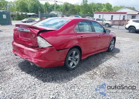 2010 Ford Fusion Sport из США, поврежденный, VIN 3FAHP0DC3AR247703